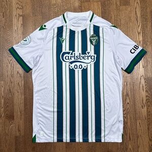 Macron York United FC CPL 2024 White Home Soccer Jersey Mens 2XL